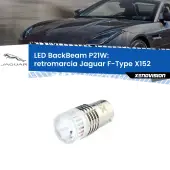0 Retromarcia LED Jaguar F-Type X152 2013 in poi: P21W BackBeam P21W: Led BackBeam v2.0 Cannone Luce Retromarcia Canbus