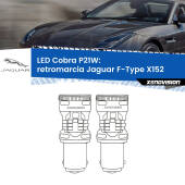 0 Retromarcia LED Jaguar F-Type X152 2013 in poi: P21W Cobra P21W: LED Cobra 6000k (Coppia)