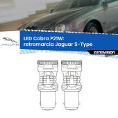 0 Retromarcia LED Jaguar S-Type 1999 - 2007: P21W Cobra P21W: LED Cobra 6000k (Coppia)