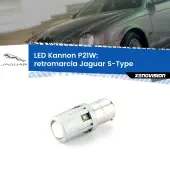 0 Retromarcia LED Jaguar S-Type  1999 - 2007: P21W Kannon P21W: Lampadina retromarcia LED Kannon