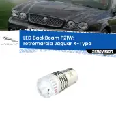 0 Retromarcia LED Jaguar X-Type 2001 - 2009: P21W BackBeam P21W: Led BackBeam v2.0 Cannone Luce Retromarcia Canbus