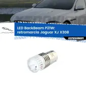 0 Retromarcia LED Jaguar XJ X308 1997 - 2003: P21W BackBeam P21W: Led BackBeam v2.0 Cannone Luce Retromarcia Canbus