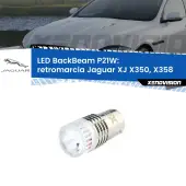 0 Retromarcia LED Jaguar XJ X350, X358 2003 - 2009: P21W BackBeam P21W: Led BackBeam v2.0 Cannone Luce Retromarcia Canbus