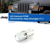 0 Retromarcia LED Jeep Wrangler II TJ 1996 - 2005: P21W Kannon P21W: Lampadina retromarcia LED Kannon