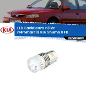 0 Retromarcia LED KIA Shuma II FB 2001 - 2004: P21W BackBeam P21W: Led BackBeam v2.0 Cannone Luce Retromarcia Canbus