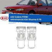 0 Retromarcia LED KIA Shuma II FB 2001 - 2004: P21W Cobra P21W: LED Cobra 6000k (Coppia)