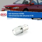 0 Retromarcia LED KIA Shuma II FB 2001 - 2004: P21W Kannon P21W: Lampadina retromarcia LED Kannon