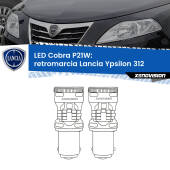 0 Retromarcia LED Lancia Ypsilon II 312 2011 in poi: P21W Cobra P21W: LED Cobra 6000k (Coppia)