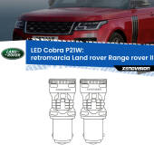 0 Retromarcia LED Land rover Range rover II P38A 1994 - 2002: P21W Cobra P21W: LED Cobra 6000k (Coppia)