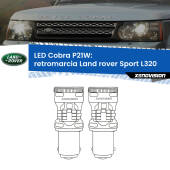 0 Retromarcia LED Land rover Sport L320 2005 - 2013: P21W Cobra P21W: LED Cobra 6000k (Coppia)