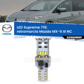 0 Retromarcia LED Mazda MX-5 III NC 2005 - 2014: T15 Supreme T15: Supreme LED 6000k