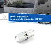 0 Retromarcia LED Mercedes 100 631 1988 - 1996: P21W Kannon P21W: Lampadina retromarcia LED Kannon