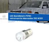 0 Retromarcia LED Mercedes 190 W201 1982 - 1993: P21W BackBeam P21W: Led BackBeam v2.0 Cannone Luce Retromarcia Canbus