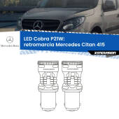 0 Retromarcia LED Mercedes Citan 415 2012 in poi: P21W Cobra P21W: LED Cobra 6000k (Coppia)