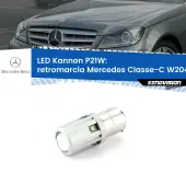 0 Retromarcia LED Mercedes Classe-C W204 2007 - 2014: P21W Kannon P21W: Lampadina retromarcia LED Kannon