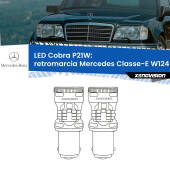 0 Retromarcia LED Mercedes Classe-E W124 1993 - 1995: P21W Cobra P21W: LED Cobra 6000k (Coppia)