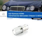 0 Retromarcia LED Mercedes Classe-E W210 1995 - 2002: P21W Kannon P21W: Lampadina retromarcia LED Kannon