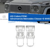 0 Retromarcia LED Mercedes Classe-G W463 1991 - 2004: P21W Cobra P21W: LED Cobra 6000k (Coppia)