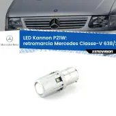 0 Retromarcia LED Mercedes Classe-V 638/2 1996 - 2003: P21W Kannon P21W: Lampadina retromarcia LED Kannon