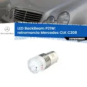 0 Retromarcia LED Mercedes CLK C208 1997 - 2002: P21W BackBeam P21W: Led BackBeam v2.0 Cannone Luce Retromarcia Canbus