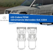 0 Retromarcia LED Mercedes GLK X204 restyling: P21W Cobra P21W: LED Cobra 6000k (Coppia)