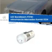 0 Retromarcia LED Mercedes Kombi S124 1985 - 1993: P21W BackBeam P21W: Led BackBeam v2.0 Cannone Luce Retromarcia Canbus