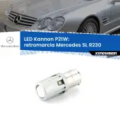 0 Retromarcia LED Mercedes SL R230 2001 - 2012: P21W Kannon P21W: Lampadina retromarcia LED Kannon