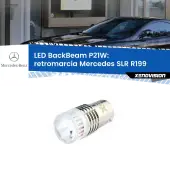 0 Retromarcia LED Mercedes SLR R199 2004 in poi: P21W BackBeam P21W: Led BackBeam v2.0 Cannone Luce Retromarcia Canbus