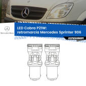 0 Retromarcia LED Mercedes Sprinter 906 2006 - 2018: P21W Cobra P21W: LED Cobra 6000k (Coppia)