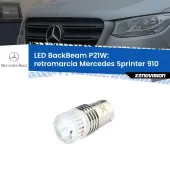 0 Retromarcia LED Mercedes Sprinter 910 2018 in poi: P21W BackBeam P21W: Led BackBeam v2.0 Cannone Luce Retromarcia Canbus