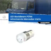 0 Retromarcia LED Mercedes Vario  1996 - 2013: P21W BackBeam P21W: Led BackBeam v2.0 Cannone Luce Retromarcia Canbus