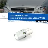 0 Retromarcia LED Mercedes Viano W639 2003 - 2007: P21W Kannon P21W: Lampadina retromarcia LED Kannon