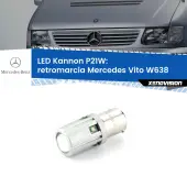 0 Retromarcia LED Mercedes Vito W638 1996 - 2003: P21W Kannon P21W: Lampadina retromarcia LED Kannon