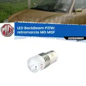 0 Retromarcia LED MG MGF  1995 - 2002: P21W BackBeam P21W: Led BackBeam v2.0 Cannone Luce Retromarcia Canbus