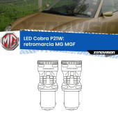 0 Retromarcia LED MG MGF  1995 - 2002: P21W Cobra P21W: LED Cobra 6000k (Coppia)