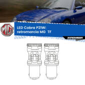 0 Retromarcia LED MG  TF  2002 - 2009: P21W Cobra P21W: LED Cobra 6000k (Coppia)