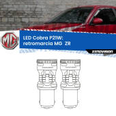 0 Retromarcia LED MG  ZR  2001 - 2005: P21W Cobra P21W: LED Cobra 6000k (Coppia)