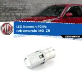0 Retromarcia LED MG  ZR  2001 - 2005: P21W Kannon P21W: Lampadina retromarcia LED Kannon