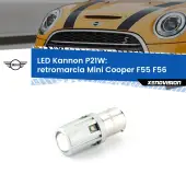 0 Retromarcia LED Mini Cooper F55 F56 2013 - 2017: P21W Kannon P21W: Lampadina retromarcia LED Kannon