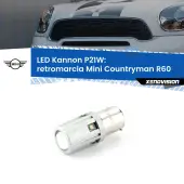 0 Retromarcia LED Mini Countryman R60 2010 - 2016: P21W Kannon P21W: Lampadina retromarcia LED Kannon