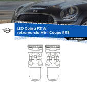 0 Retromarcia LED Mini Coupe R58 2011 - 2010: P21W Cobra P21W: LED Cobra 6000k (Coppia)