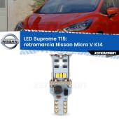 0 Retromarcia LED Nissan Micra V K14 2016 in poi: T15 Supreme T15: Supreme LED 6000k