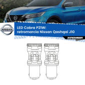 0 Retromarcia LED Nissan Qashqai J10 2007 - 2013: P21W Cobra P21W: LED Cobra 6000k (Coppia)