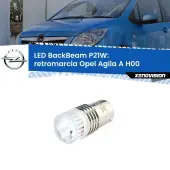 0 Retromarcia LED Opel Agila A H00 2000 - 2007: P21W BackBeam P21W: Led BackBeam v2.0 Cannone Luce Retromarcia Canbus