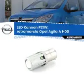 0 Retromarcia LED Opel Agila A H00 2000 - 2007: P21W Kannon P21W: Lampadina retromarcia LED Kannon