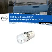 0 Retromarcia LED Opel Arena TB, TF 1998 - 2001: P21W BackBeam P21W: Led BackBeam v2.0 Cannone Luce Retromarcia Canbus