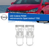 0 Retromarcia LED Opel Astra F T92 1991 - 1998: P21W Cobra P21W: LED Cobra 6000k (Coppia)