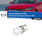 0 Retromarcia LED Opel Astra G T98 2001 - 2005: P21W BackBeam P21W: Led BackBeam v2.0 Cannone Luce Retromarcia Canbus