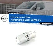 0 Retromarcia LED Opel Combo C  2001 - 2011: P21W Kannon P21W: Lampadina retromarcia LED Kannon