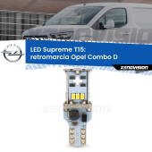 0 Retromarcia LED Opel Combo D  2012 - 2018: T15 Supreme T15: Supreme LED 6000k